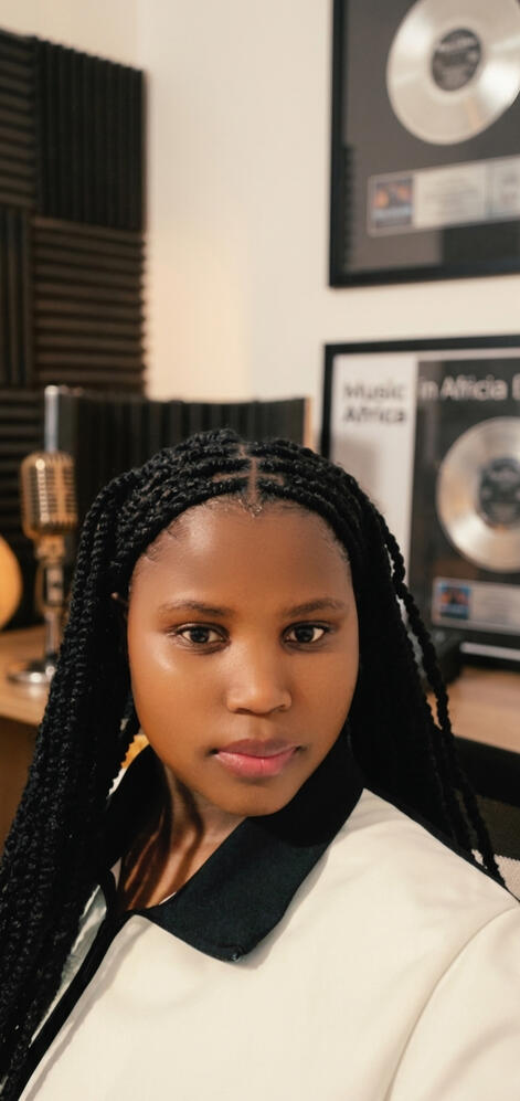 Amelia on studio Music in Africa